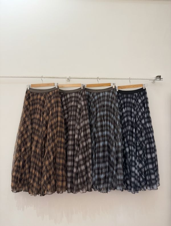 暗黑風格紋紗裙 