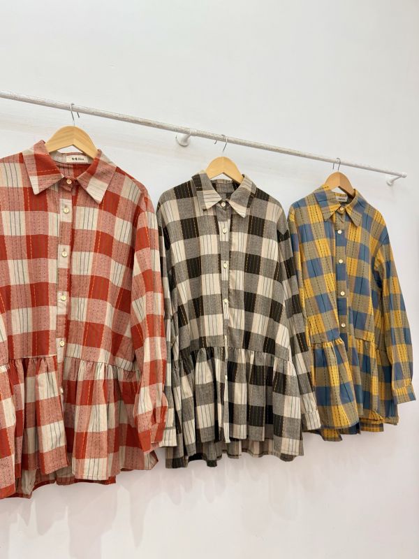 A04甜美復古襯衫 