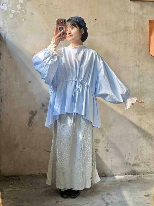 設計款縮腰上衣 