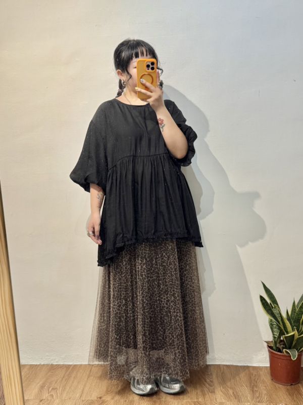 蓬蓬袖淑女上衣 