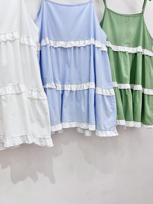 春日微風荷葉背心 