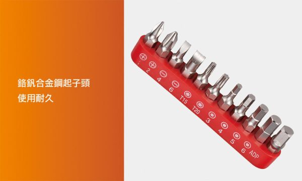 百利世 17件式迷你棘輪起子套筒組 