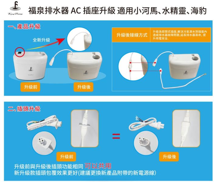 福泉 ｜排水器 小河馬3M 排水器 小河馬