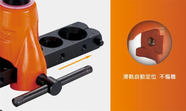 百利世 手動電動兩用銅管擴管器 