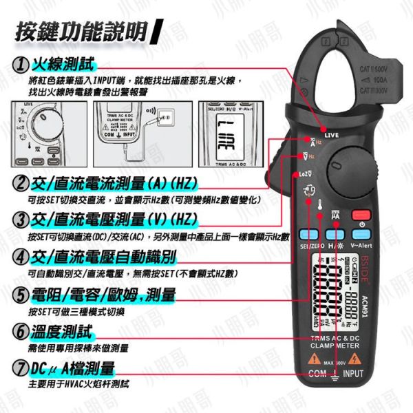 多功能電錶 電表【台灣現貨+保固】 