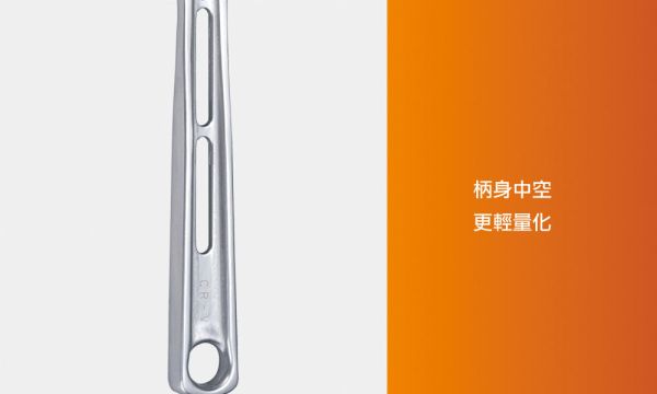 百利世 超大開口中空活動扳手 