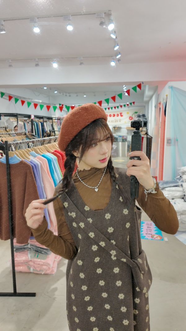 花花小包長洋裝 (冬) 