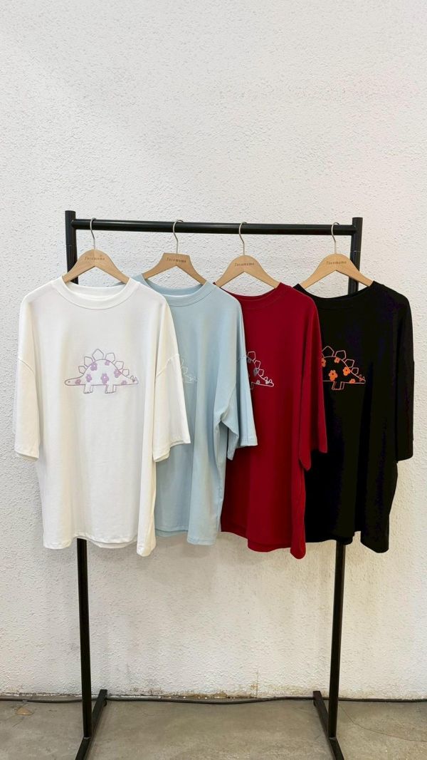 自訂款-花花劍龍線條刺繡大踢 (MIT) 