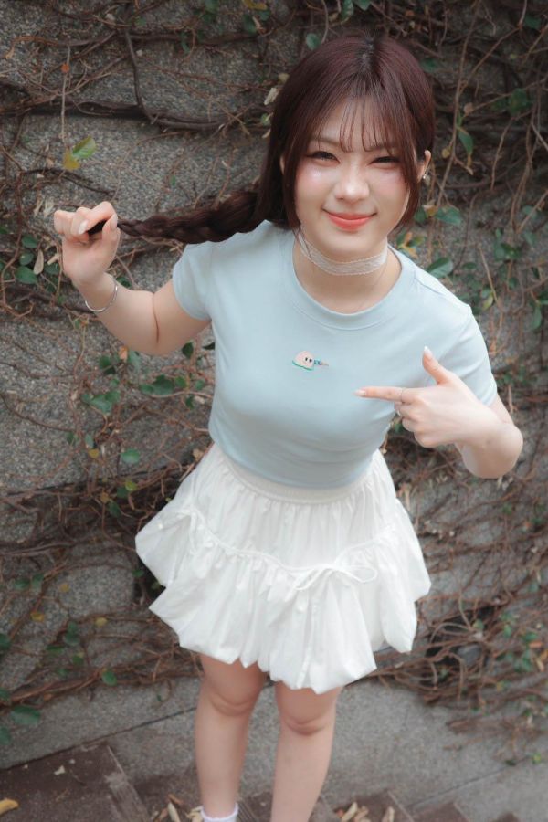 小蝴蝶結氣球短裙 