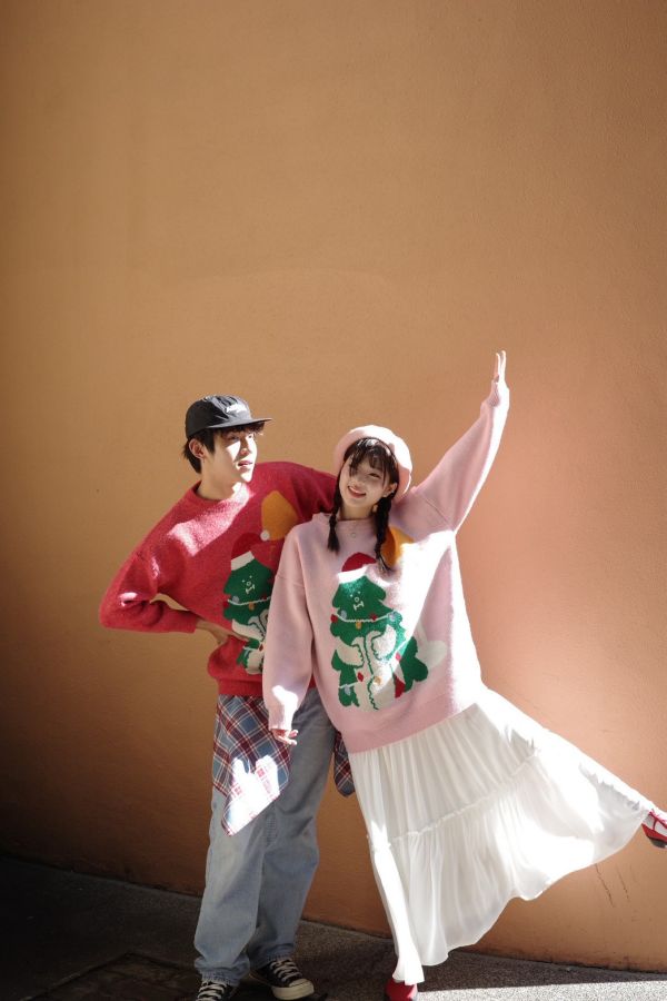 自訂款-檯燈聖誕樹毛衣 