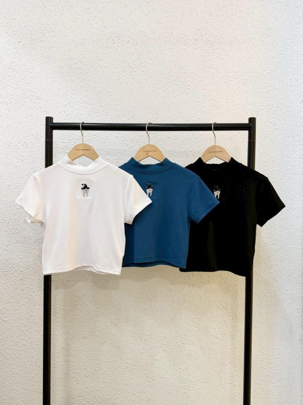 自訂款-魔法牙齒刺繡高領上衣 (MIT) 