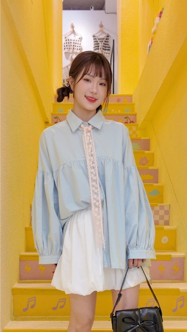 復古方形蕾絲絲巾 