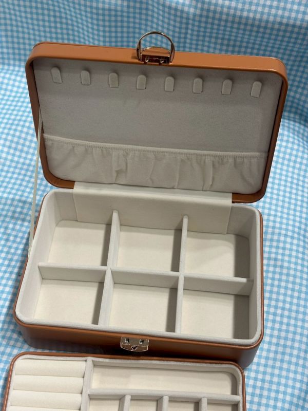 小插圖雙層飾品盒 