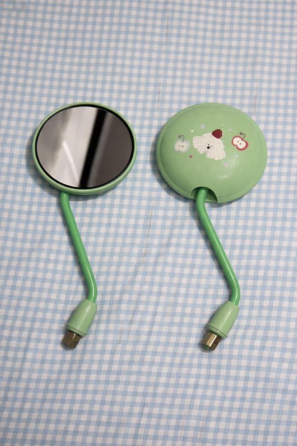 超可愛圓形後照鏡 