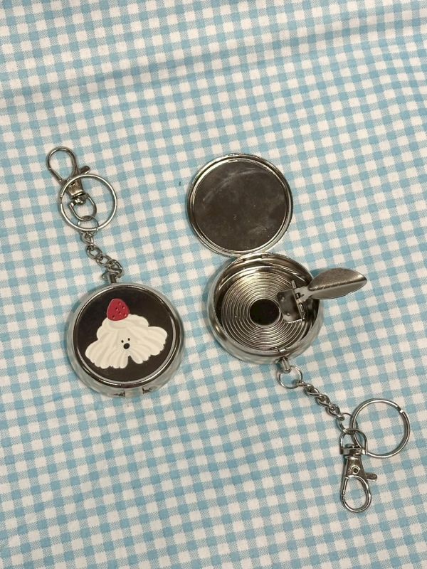 個性熄菸盒鑰匙圈 