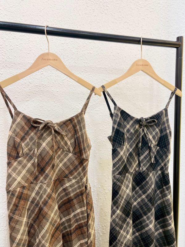 斜紋小蝴蝶結長裙 (冬) 