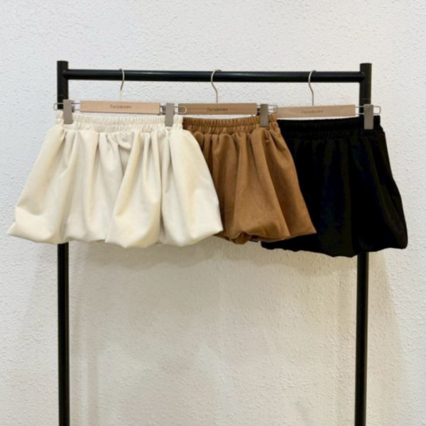 質感韓系澎澎短裙 