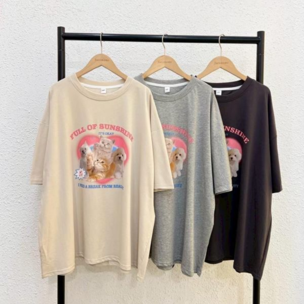 可愛貓狗愛心大踢 