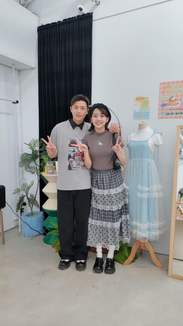 美式拼貼印花大踢 