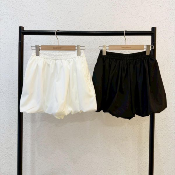 簡約澎澎氣球短褲 