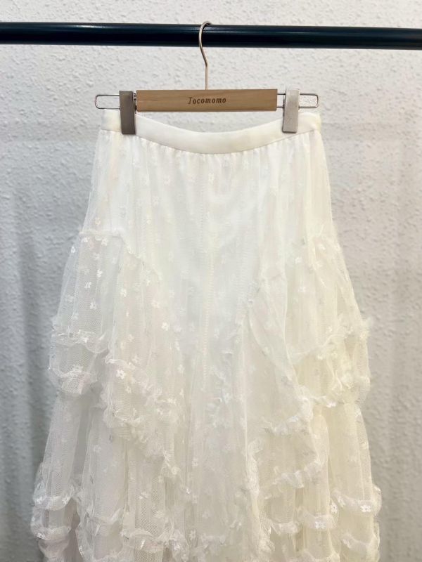 天女散花蕾絲長裙 