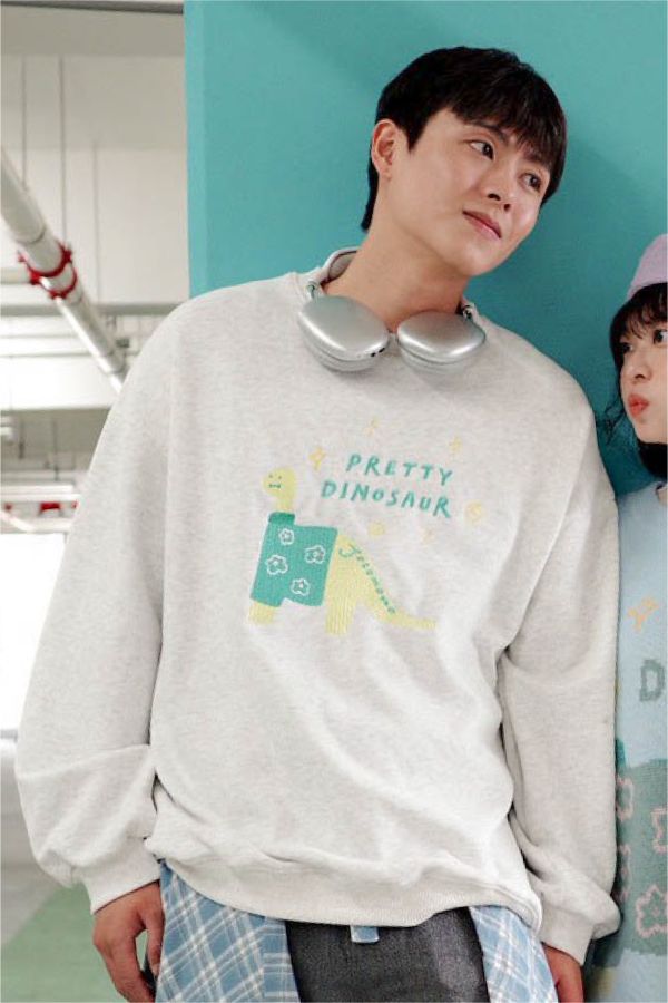 自訂款-漂亮恐龍刺繡大學踢 