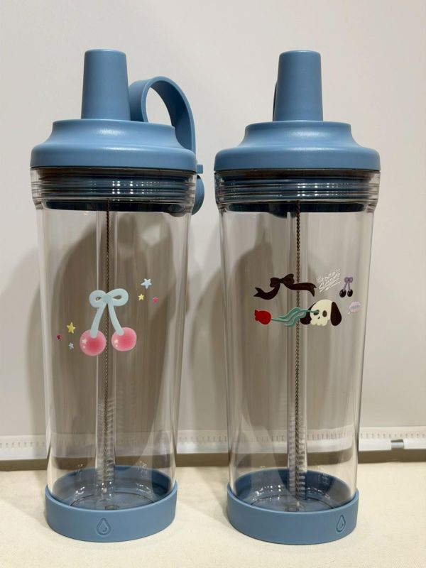 日常透明吸管水壺 