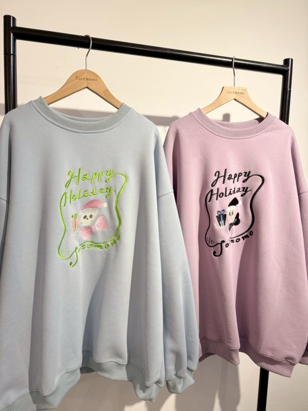 自訂款-聖誕骷髏頭刺繡大學踢 