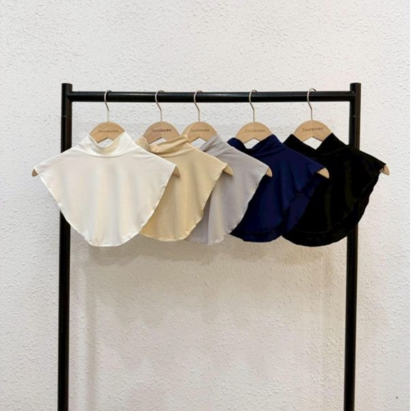 簡約高領假領子 