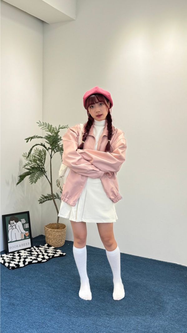 OVERSIZE經典皮外套 