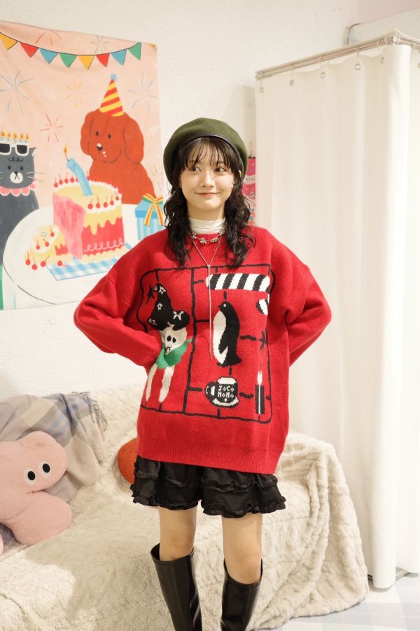 自訂款-聖誕牙齒模型毛衣 