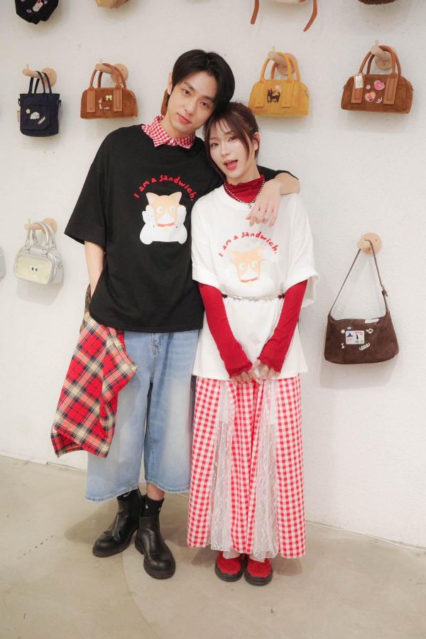 自訂款-三明治小橘貓大踢 (MIT) 