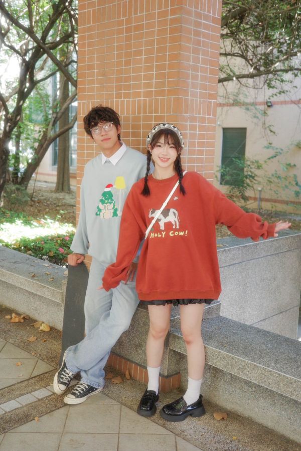 自訂款-檯燈聖誕樹刺繡大學踢 