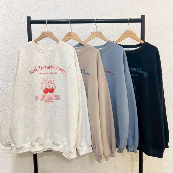 蝴蝶結櫻桃大學踢 (無刷毛) 