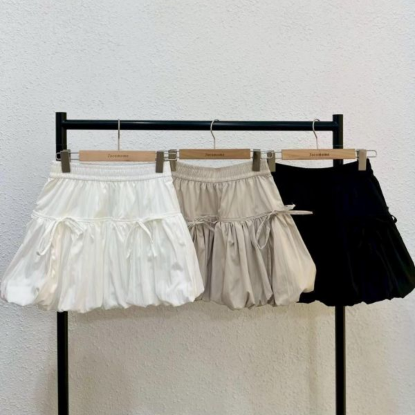 小蝴蝶結氣球短裙 