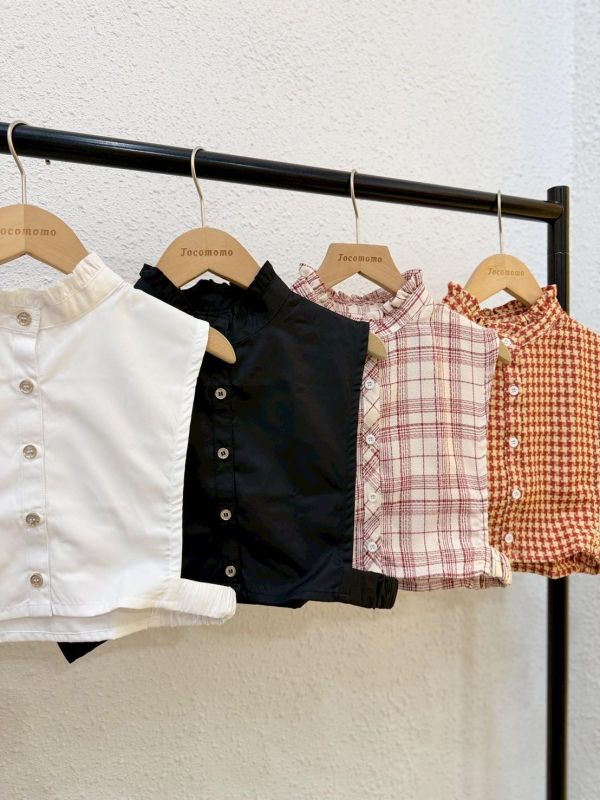 層次襯衫假領子 