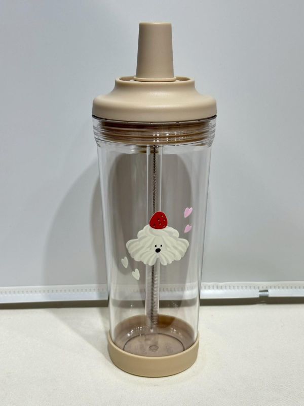 日常透明吸管水壺 