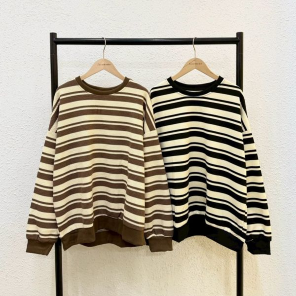 華夫格條紋大學踢 (無刷毛) 