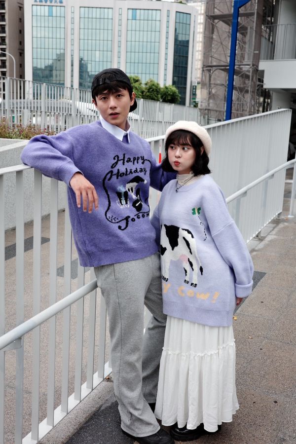 自訂款-聖誕骷髏頭毛衣 