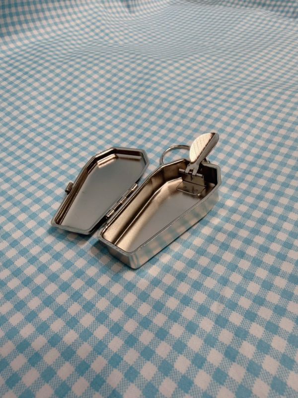 復古造型金屬熄菸盒 