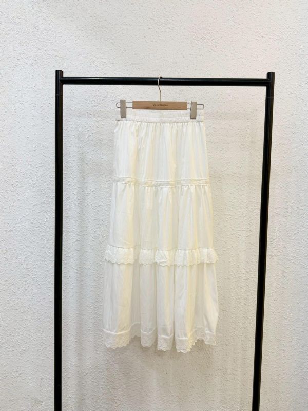 質感小蕾絲長裙 