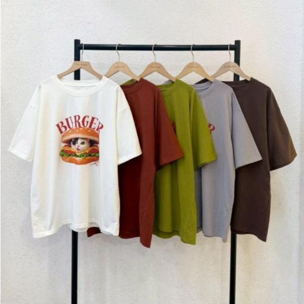 可愛漢堡貓大踢 