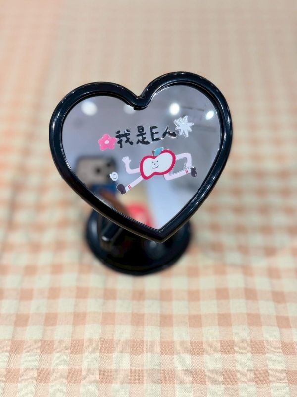 少女愛心小凸面鏡 