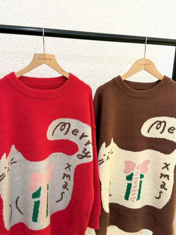 自訂款-小肥貓聖誕毛衣 