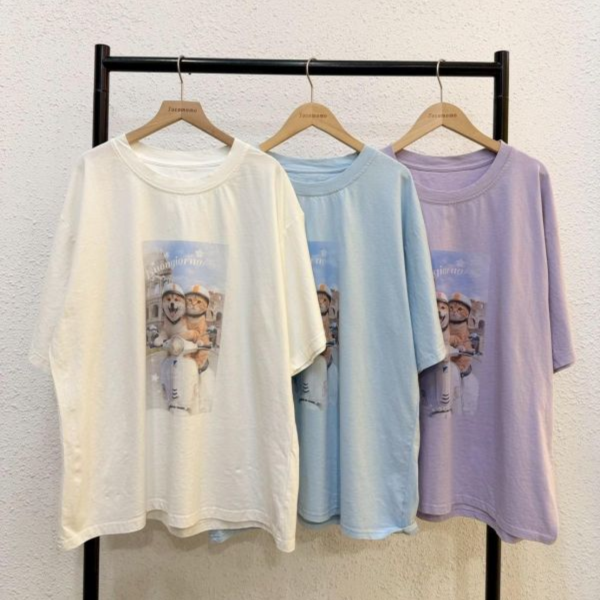 可愛貓狗騎車大踢 