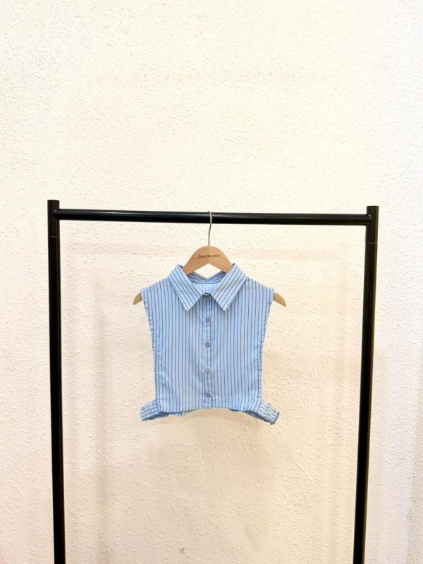 層次襯衫假領子 