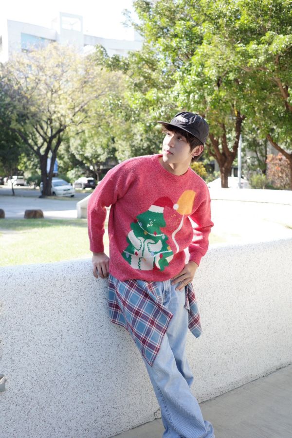 自訂款-檯燈聖誕樹毛衣 