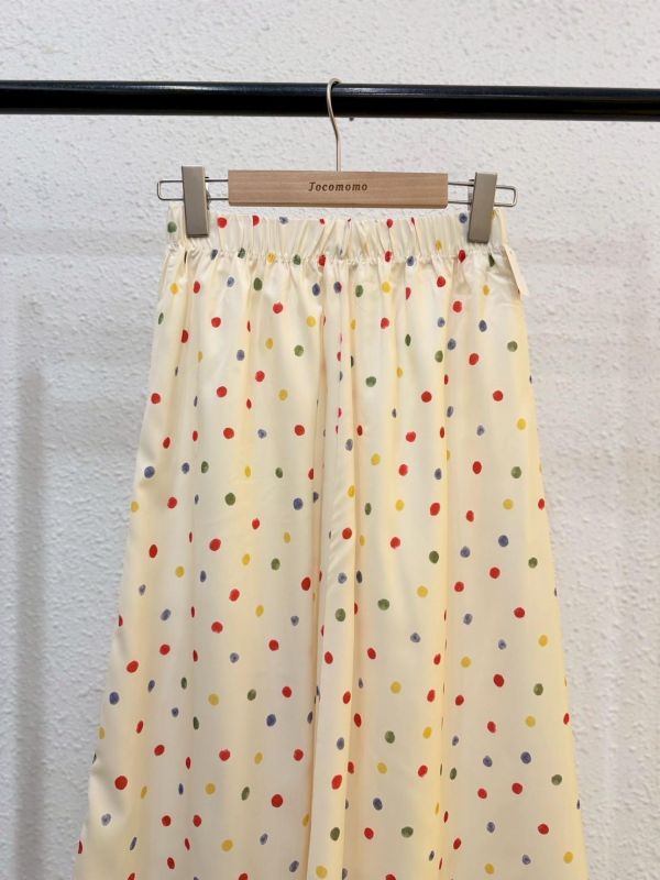 可愛繽紛點點長裙 