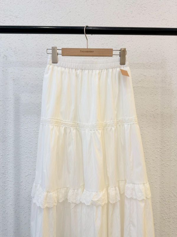 質感小蕾絲長裙 