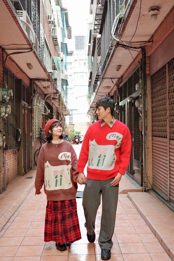 自訂款-小肥貓聖誕毛衣 